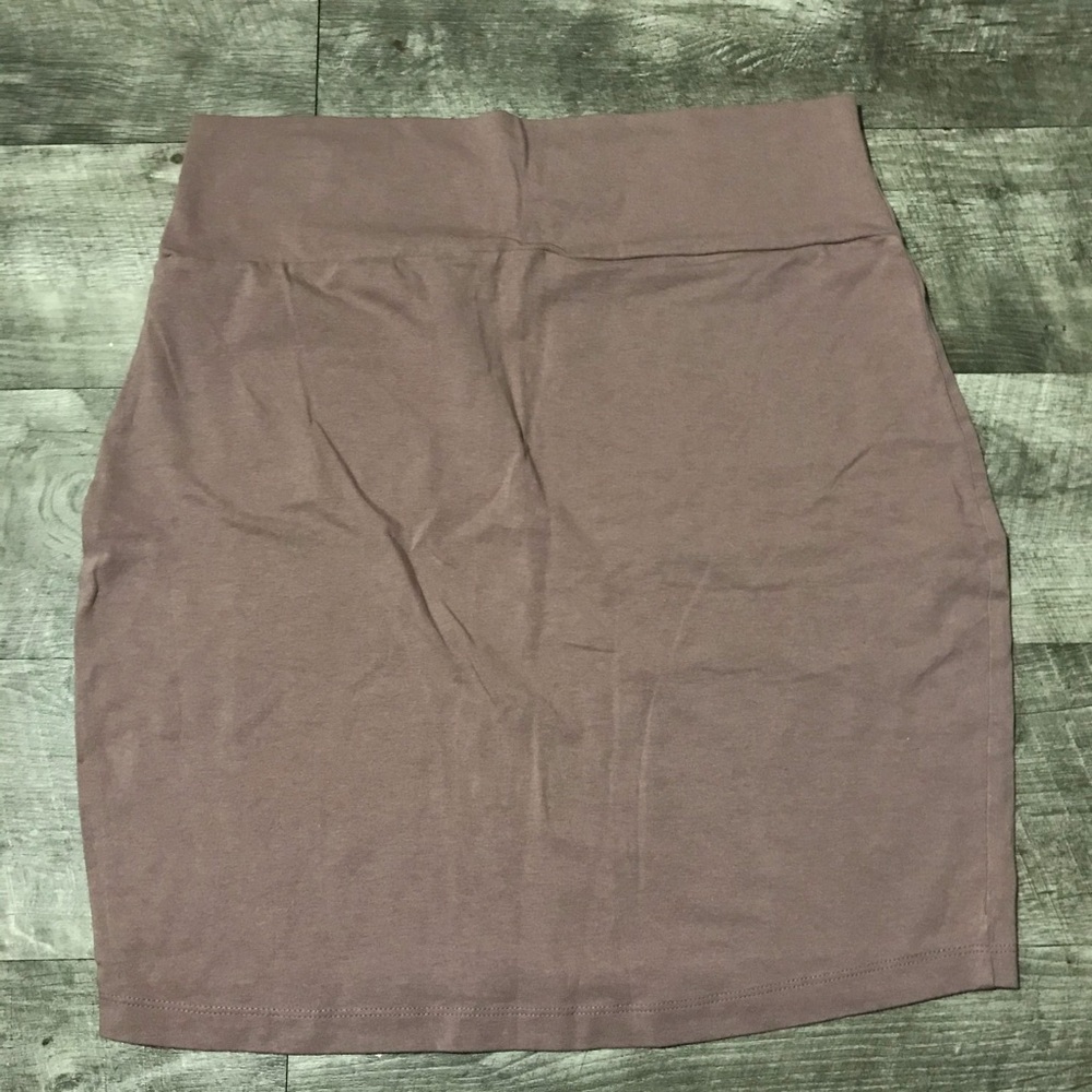 NWOT Pink Mauve Skirt 2X